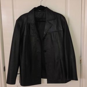 XXL leather jacket